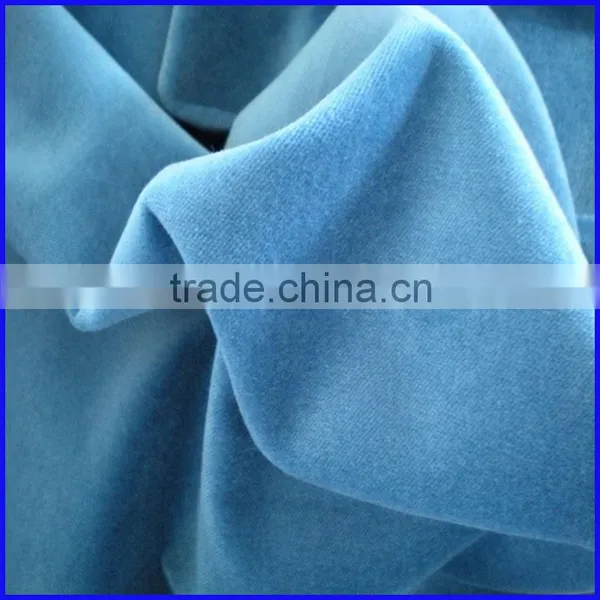 20% Nylon 80% Viscose Nylon Velvet Fabric