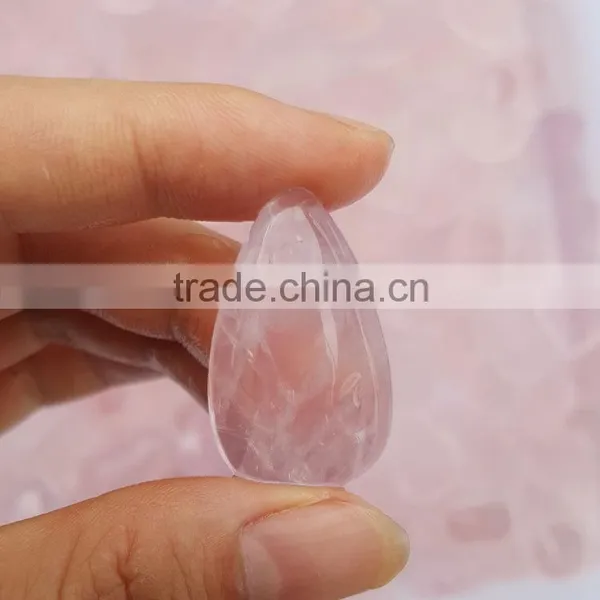 Rose Quartz Crystal Pendulum Tear Beads for Sale photo-2
