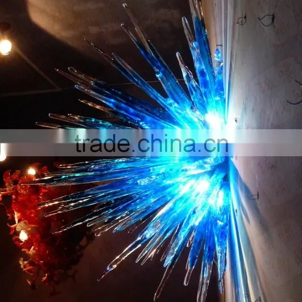 Hand Blown Glass Wall Decoration XO-20150703&Murano Glass Chandelier From Famous Chinese Glass Artist Mr Ou photo-2