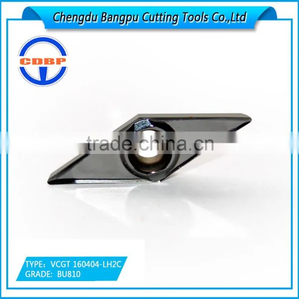 CNC Carbide Turning Insert VCGT160404-LH2C BU810 for Aluminum Finishing photo-4