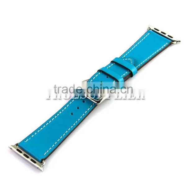 Leather Band Watch Strap for Apple Watch 38mm 42mm photo-4