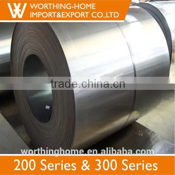 Low Copper Satin ba Finish 0.7mm Thickness Astm 201 Stainless Steel Coil photo-5