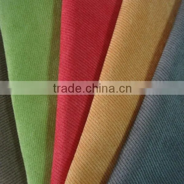 Cotton Corduroy Upholstery Fabric Types