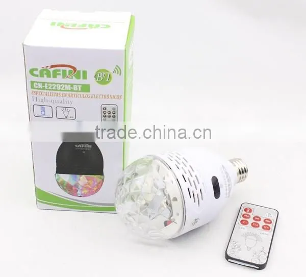 Energy Saving Led Bulb Bluetooth Speaker, MP3 Player Built-in Bluetooth Bulb Speaker photo-2