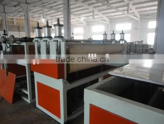 China Qingdao Extruder Machinery /PVC Foam Board Production Line/Making Machine photo-5