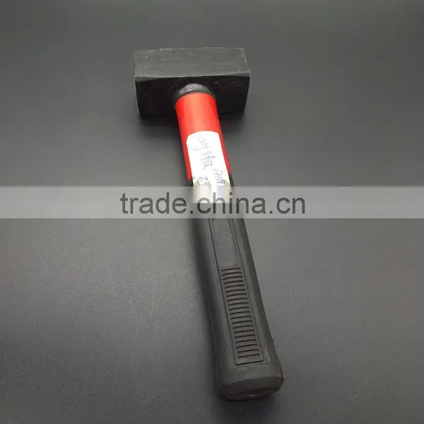 1000g Cast Iron Stoning Hammer With Fiber Handel photo-2
