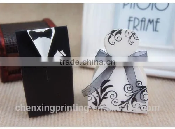 MOQ200sets Wedding Favor Candy Boxes Christmas Gift Box Party Wedding Favor Box Paper Mini Gift Boxes photo-2