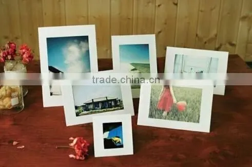 Standing Paper Photo Frame Instax Mini Frame Single Tabletop Frame Wedding Photo Frames photo-3