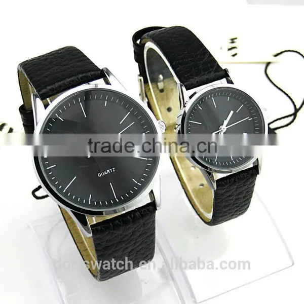 Wholesale New Style Leather Watch Vintage Leather Quartz Couple Wrist Watch Quality photo-4