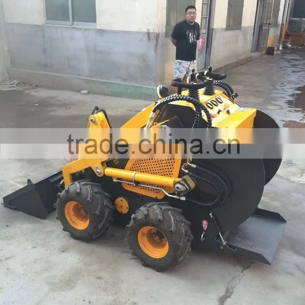 Mini Skid Steer Loader BSL400 With Different Attachments for Farm Garden and Construction photo-2