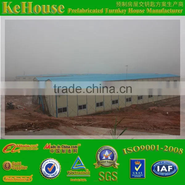 Strong Steel Frame Sandwich Panel Prefabricated House Plans House for Sale