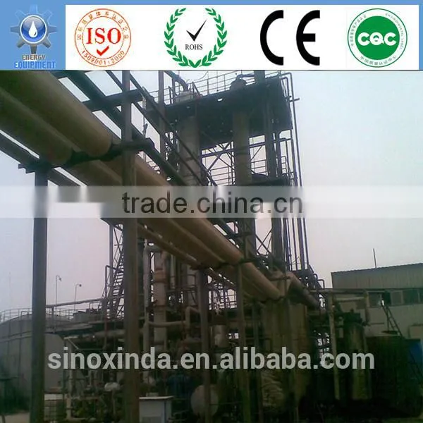 Chemical Industry Crude Oil Refining Process With Equipment Manufacture