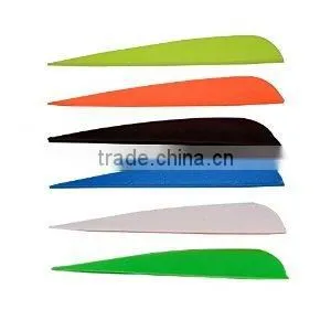 Best Selling Plastic Arrow Vanes Archery Hunting Arrow Fletching Vanes