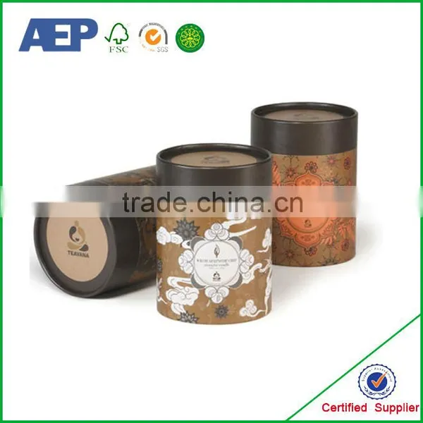 Matt Lamination for Custom Tea Round Packaging Box photo-2
