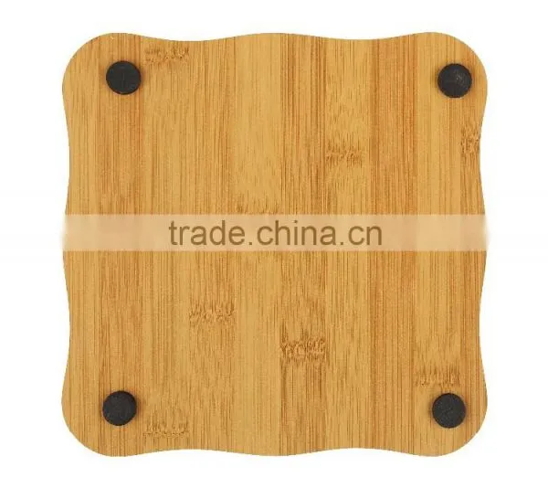 Squrare Bamboo Coaster photo-4