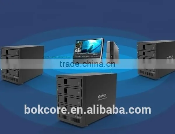 New Product 4-bay 3.5inch SATA HDD Enclosure Box With Raid Function photo-6