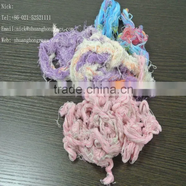 Colorful Industrial Oil Cleaning Cotton Waste photo-2