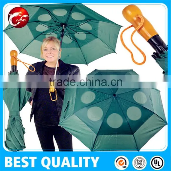 Automatic 2 Folding Golf Umbrella, 2 Folding Umbrella, Umbrella Folding photo-4