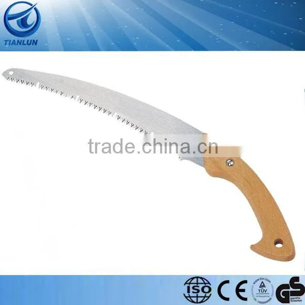 Wood Handle Hand Tree Branch Cutting Saw to Cut Tree