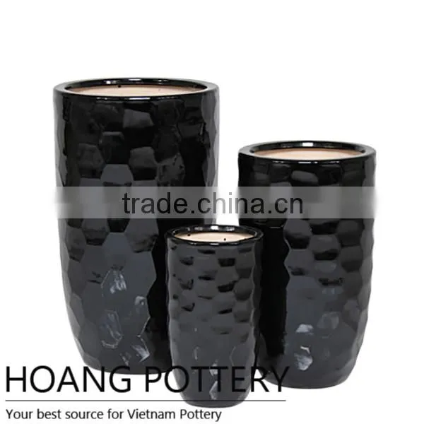 Contemporary Glazed Ceramic Pots / Planter Indoor