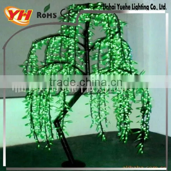 Nwe 2014 Artificial Cherry Blossom Cheap Fake Flowers Outdoor Led Christmas Tree Light Led Fake Cherry Lamp