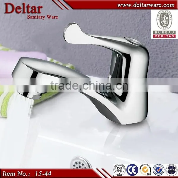 Chromed Finish Mixer Tap Single Handle Kitchen Water Heater Tap photo-3