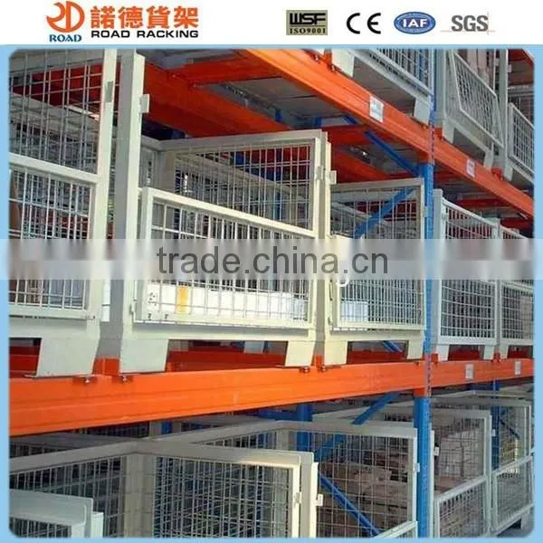 Foldable Metal Pallet Stacking Rack photo-2