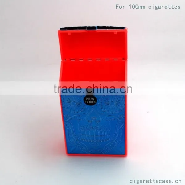 Plastic Cigarette Case With Novely Sticker for 100mm Cigarettes photo-3