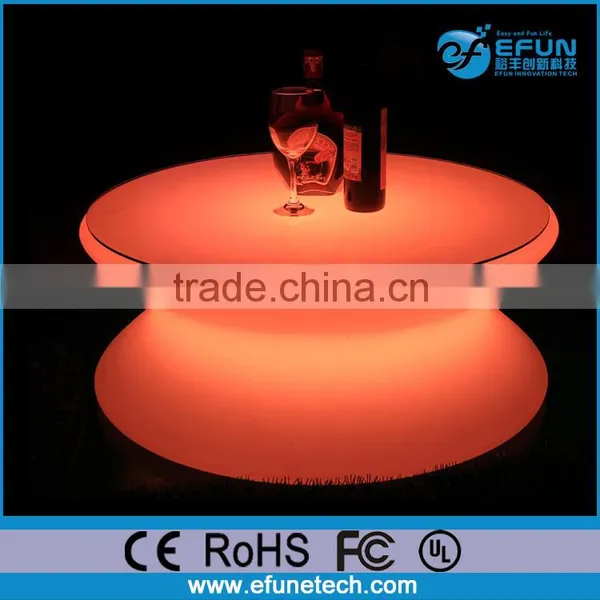 New Design Fantastic Led Light up Bar Table, Rgb Color Change Led Cocktail Tables photo-2