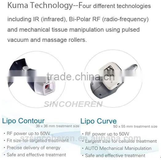 Ultrasonic Vacuum RF Kuma Body Slimming Body Contouring Machine photo-2