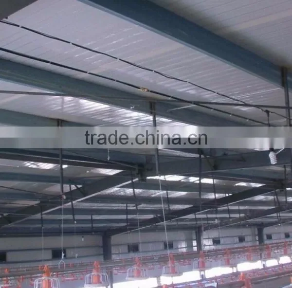 Steel Frame Type and Steel Material Metal Poultry Shed/galvanized Chicken Equipments Shed /chicken House Shed photo-3