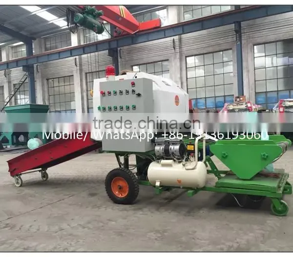 Factory Supply Automatic Mini Round Grass Hay Baler Machine for Sale photo-6