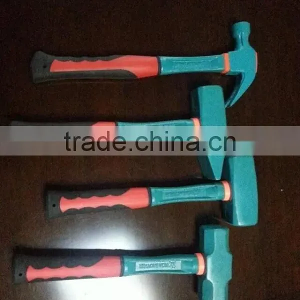 Drop Forged Machinist Hammer With Steel Tube Handle photo-3