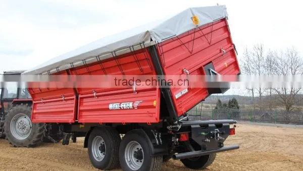 Tandem Agricultural Trailer T755 14t photo-2