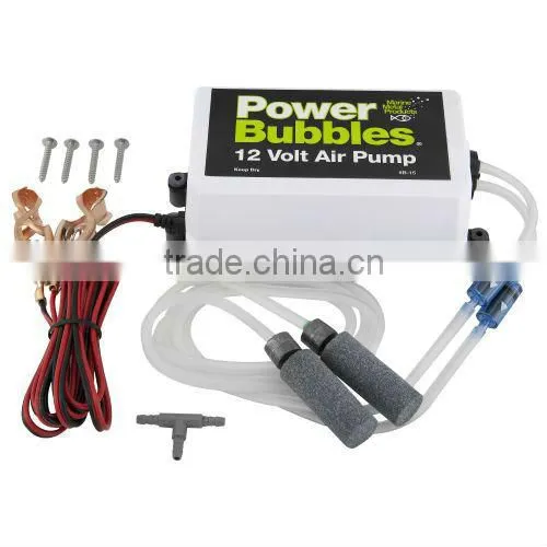 Power Bubbles 12 VDC Air Fishing Pump