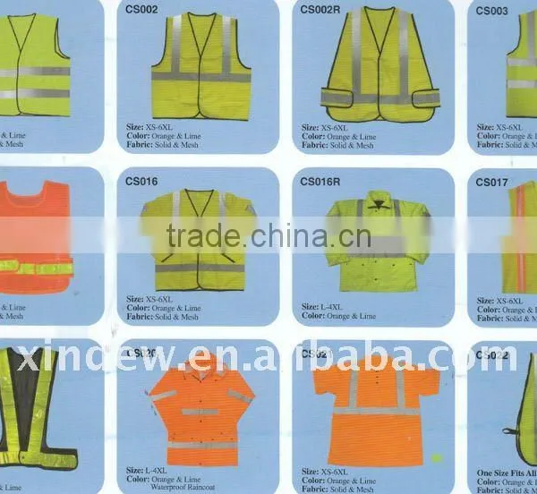 High Visibility Reflective Safety Clothing