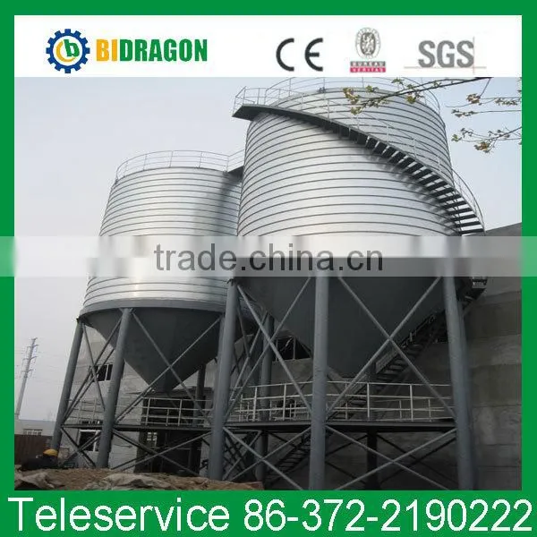 cone/hopper bottom steel silo for sale