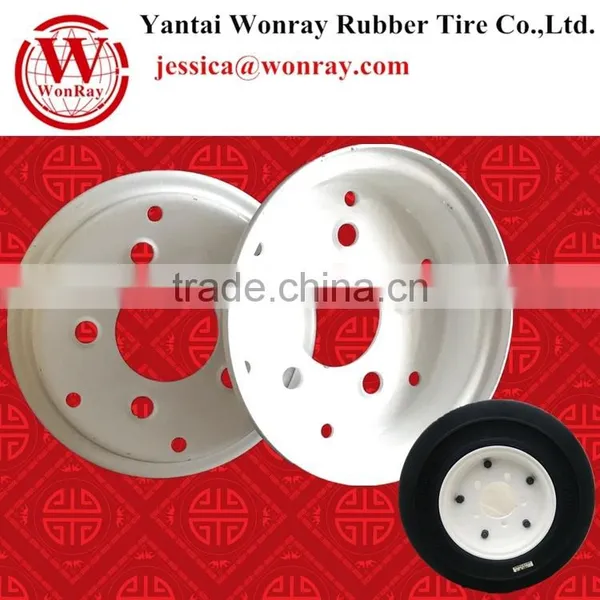 4.00-8 Tire Use Good Quality 5 Holes Split Steel Rim Wheel 3.75-8