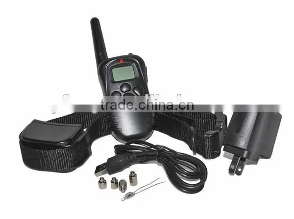 300M 100 Shock Level Pet Dog Training Collar With Remote Control photo-6