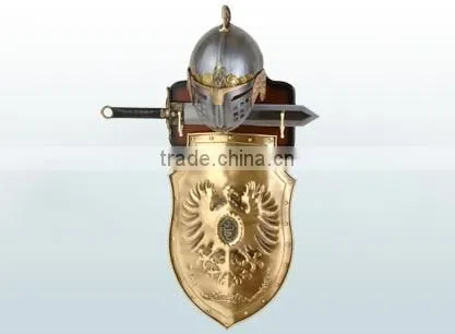 Medieval Leather Decorative Shield photo-5