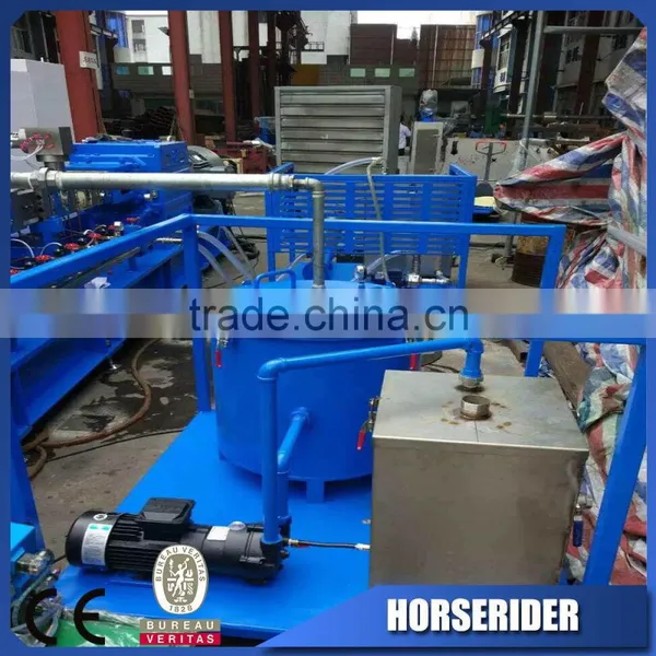 Waste Plastic LDPE HDPE Woven Bags Three Stage Hot Cut Pellletizing Recycling Line photo-2
