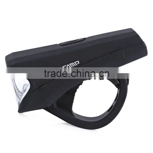 BASECAMP MTB Bicycle 3W LED Front Light Silica Gel Waterproof USB Rechargeable Lamp Bike Accessories photo-4