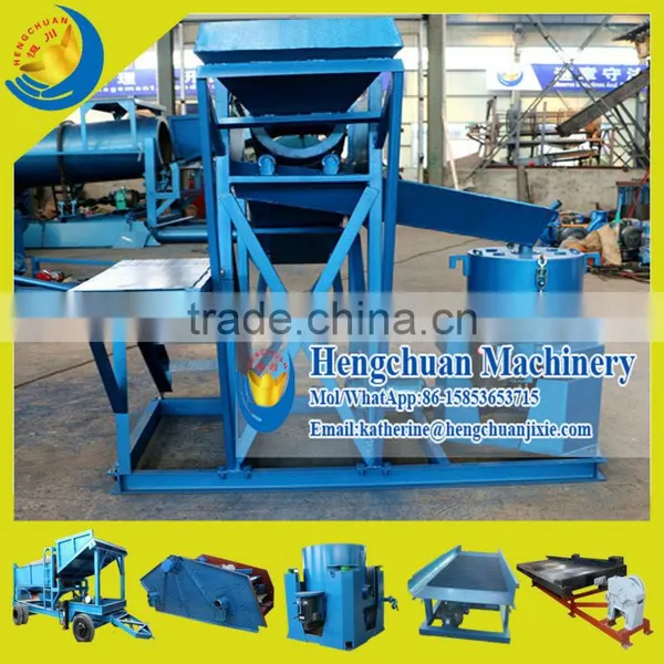 China Supplier Alluvial Gold Search Machine -Small Gold Mining Trommel and Black Sand Gold Centrifuge for Sale photo-3