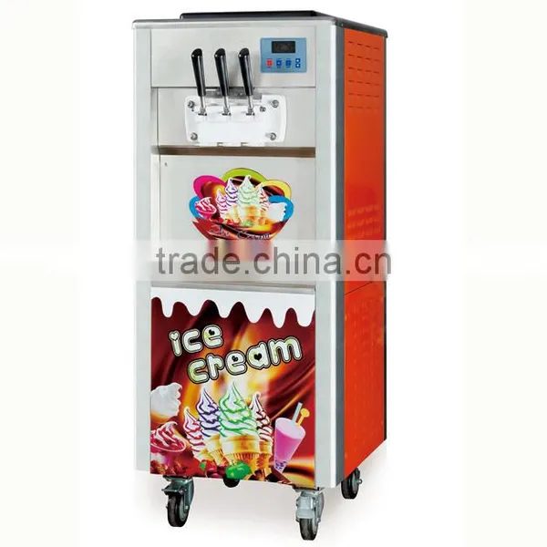 Wholesale Factory Price 2+1mixed Flavours Mobile Soft Ice Cream Machine photo-3