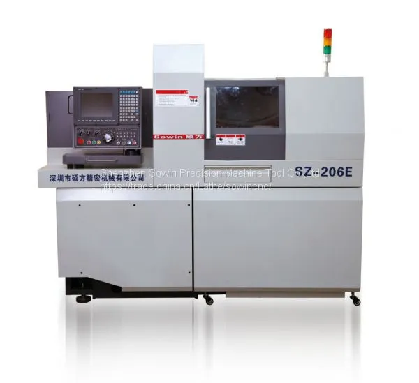 SZ-125E Dual Spindles Swiss Type Automatic Lathe Sliding Head Lathe photo-2
