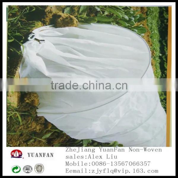 30gsm 80cm*100cm 60cm*80cm 120cm*180cm Non-woven Plant Cover Have the Rope photo-4