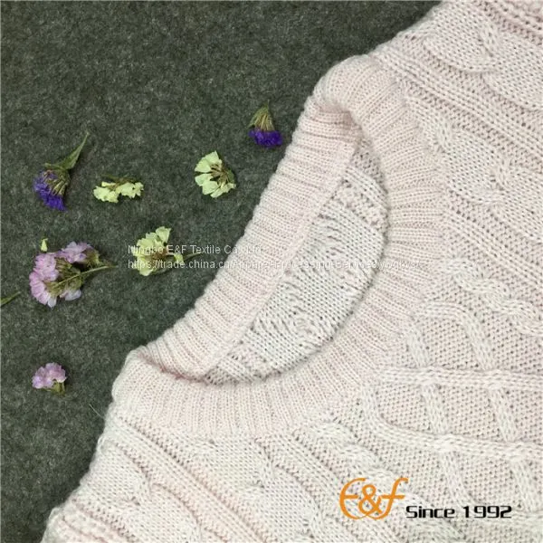 100% Cotton Latest Teens Knitted Winter Sweater photo-3