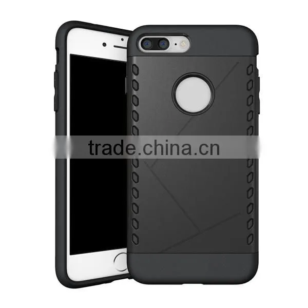 Combo Phone Case TPU + PC Phone Hull Protective Back Cover for IPhone7 7plus photo-5