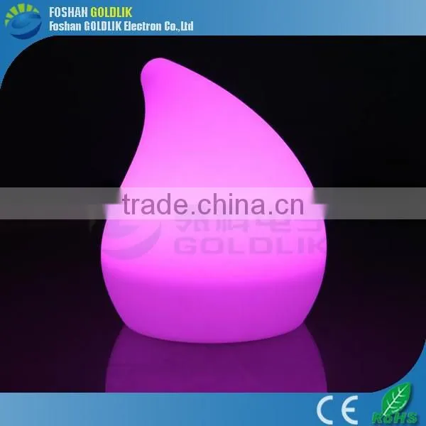 Restaurant Decoration Theme Style RGB Color Static or Changing Rechargeable LED Table Lamps photo-3
