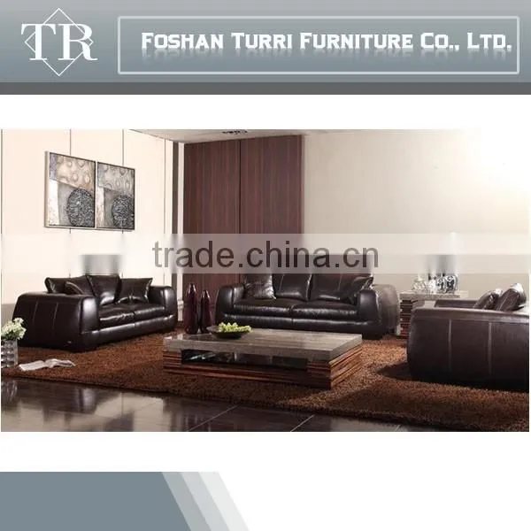 Elegant Luxurious Classica L Shape Leather Sofa Set photo-6
